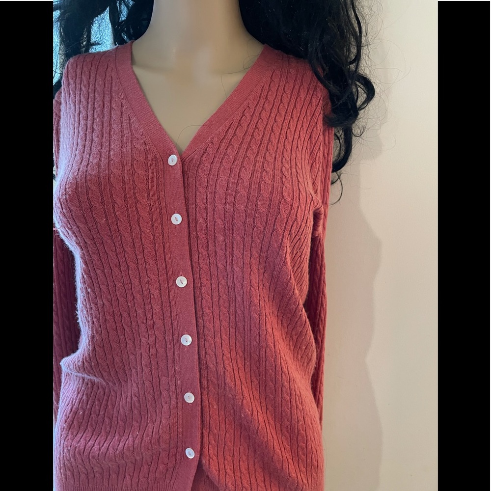 Brooks Brothers Wool & Cashmere Cardigan XS